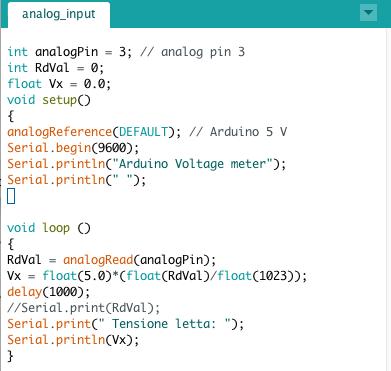 Esperienza 9: Semplici programmi con Arduino (4ter)