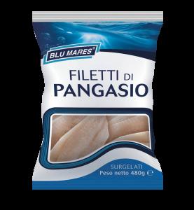 FILETTO DI PANGASIO IQF 10 x 480 g Filetto di Pangasio (Pangasius hypophthalmus) 10 x 480 g