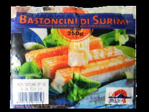 Sottovuoto SURIMI GRANCHIO x 250 g Preparazione alimentare a base di pesce al