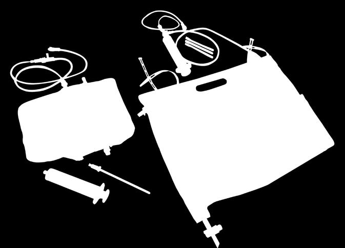 TORACENTESI Thoracentesis GESTIONE FLUSSO FLOW MANAGE- MENT SIRINGA SYRINGE CAPACITY VNR RUBI- NETTO DI SCARICO DISCHARGE TIPO TYPE AGHI - NEEDLES LUNGHEZZA LENGTH CALIBRO GAUGE - VALVOLA DI