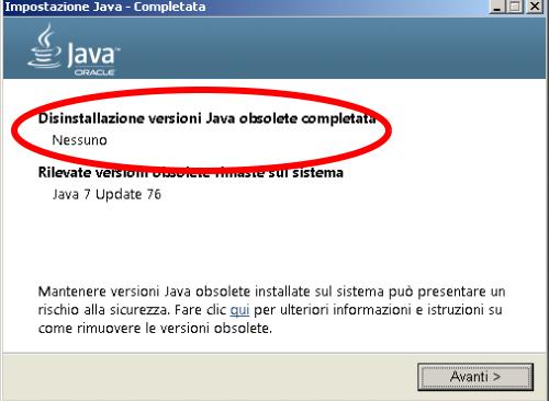 11. Se installazione è andata a buon fine comparirà il