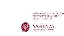 Stiamo svolgendo un indagine, promossa dalla professoressa Gilda Sensales, titolare dell insegnamento di Psicologia Politica della Sapienza (e-mail gilda.sensales@uniroma1.it; tel.