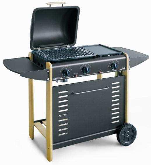 BARBECUES A GAS berna art. 296 codice 612296 89 x 53 x 39 H 33,81 L.76 x P.40 x H.