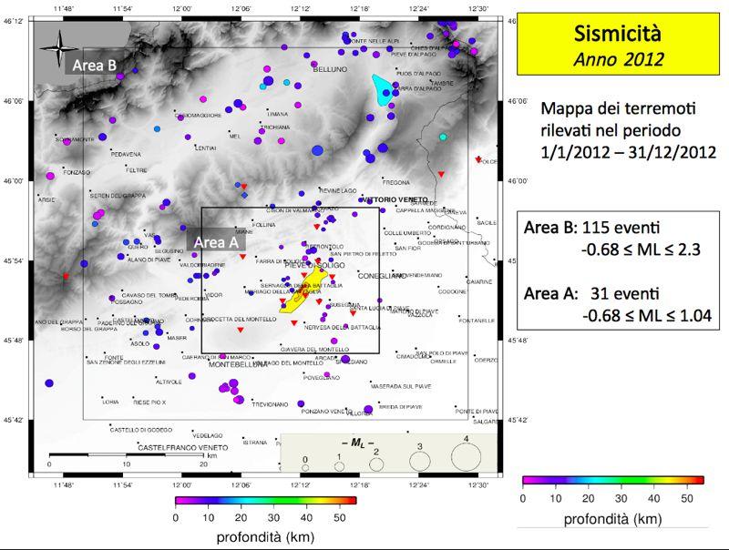 OGS gestisce l unica rete di monitoraggio di