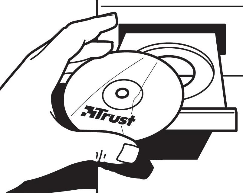 10 Inserire il CD Trust nel lettore CD-ROM 11 Installare il