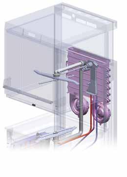 H.T.R. - SISTEMA DI RISCIACQUO AD ALTA TEMPERATURA I modelli con il sistema di risciacquo HTR, hanno pressione e temperatura dell acqua costanti durante tutta la fase di risciacquo.