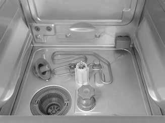 IGIENE E MASSIME PERFORMANCE Il design della camera di lavaggio, le nuove giranti di lavaggio combinate e l innovativo sistema di filtraggio selettivo consentono di ottenere prestazioni di lavaggio