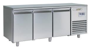 stackable marls 60x40cm Piano di lavoro inox con alzatina Stainless steel top wall shelf Touchscreen con porta ethernet per