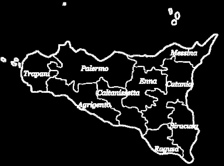 Le province italiane più citate sono nell ordine: Palermo (47%), Roma (17%), Milano