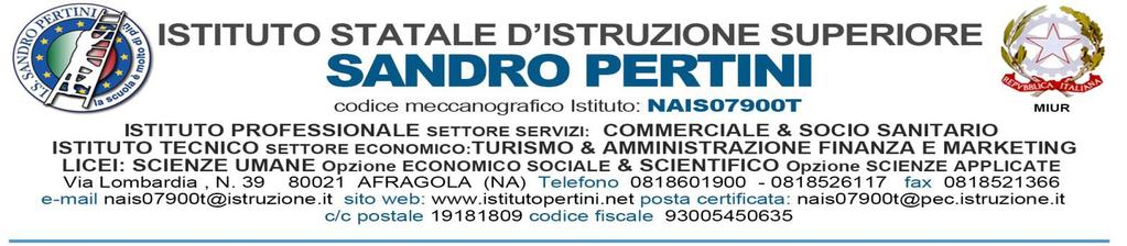 Investiamo nel vostro futuro Determinazione del 13/12/2017 n. protocollo 6502/O/PON N.