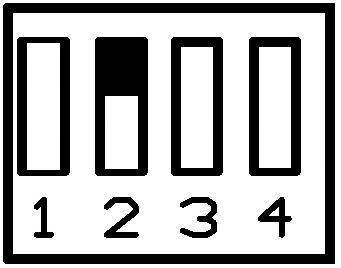 1 Funzionamento in apertura/chiusura Tabella funzione dip-switch Questa funzione permette di selezionare il metodo di apertura/chiusura dell