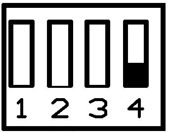 7.2 Tempo di lavoro L impostazione di questo dip da la possibilità di scegliere tra un tempo di lavoro impostabile manualmente da trimmer oppure un tempo di lavoro infinito.