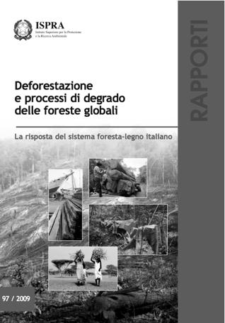ISPRA, Roma, 20 novembre 2009 DEFORESTAZIONE E DEGRADO DELLE FORESTE GLOBALI.