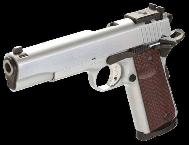 WITNESS 1911 CUSTOM Lunghezza Totale Total Length Longitudo Total - 222 mm Lunghezza Canna Barrel Length Longitudo del cañon - 128 mm Peso Weight Peso - 1110 gr (cal. 45ACP) - 1230 gr (cal.