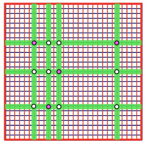 28 CAPITOLO 2. CMS A LHC Figura 2.7: In Figura sono mostrate due possibili configurazioni circa la disposizione di una coppia di Strip, con θ = 90 (sinistra) o con un angolo inferiore (destra).