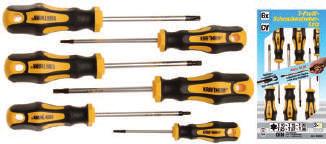 impugnature in materiale bi-componente 1,88 BGS 7967 SET 7 PEZZI CACCIAVITI DI PRECISIONE TORX 26,25 per