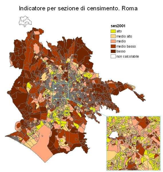 Indice di posizione socioeconomica.