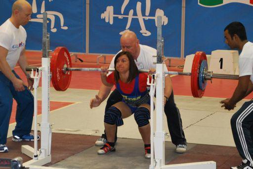 Italiani senior Squat e Panca 1 ASSOLUTO SENIOR MANUELA STUCCHI 1