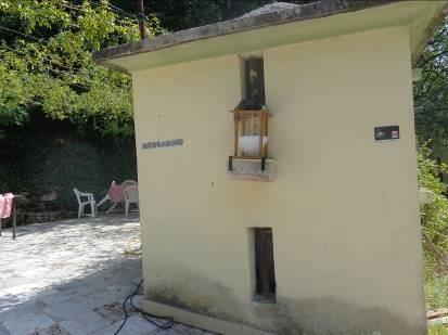 Stazione 2 - Nell edificio presso la Casa degli Artisti in Sant Anna del Furlo, nella vallata in prossimità del fiume Candigliano; Zona boschiva caducifoglia, con Pioppo nero (Populus nigra), Salici