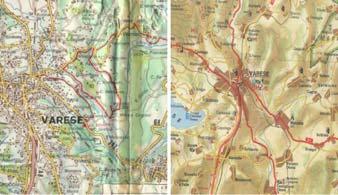 Scala e livello di dettaglio Cartografia digitale Cartografia tradizionale G.
