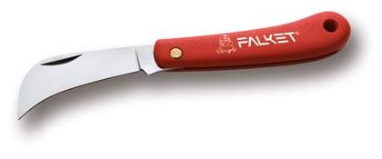 Coltelli innesto / Grafting knives I RONCOLA MANICO IN PLASTICA BILL-HOOK KNIFE PLASTIC HANDLE 850 17 cm 44 gr COLTELLO INNESTO CURVO MANICO IN PLASTICA