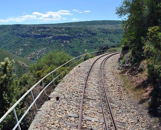TVS Il Trenino Verde della Sardegna è il servizio turistico ferroviario ARST (TVS) Trenino perché è un mezzo dalle dimensioni più contenute che viaggia su una linea a