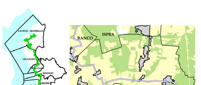 Vie Verdi dei Laghi Sentiero del Verbano Tratto Comune di: Angera VB Inquadramento geografico: Caratteristiche tecniche