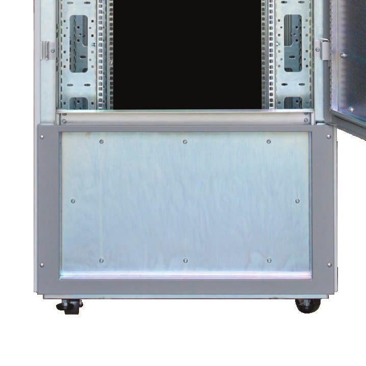 porta posteriore ridotta VT589-790704 42 EMC / IP65 800 x 600 + pannello 10U porta