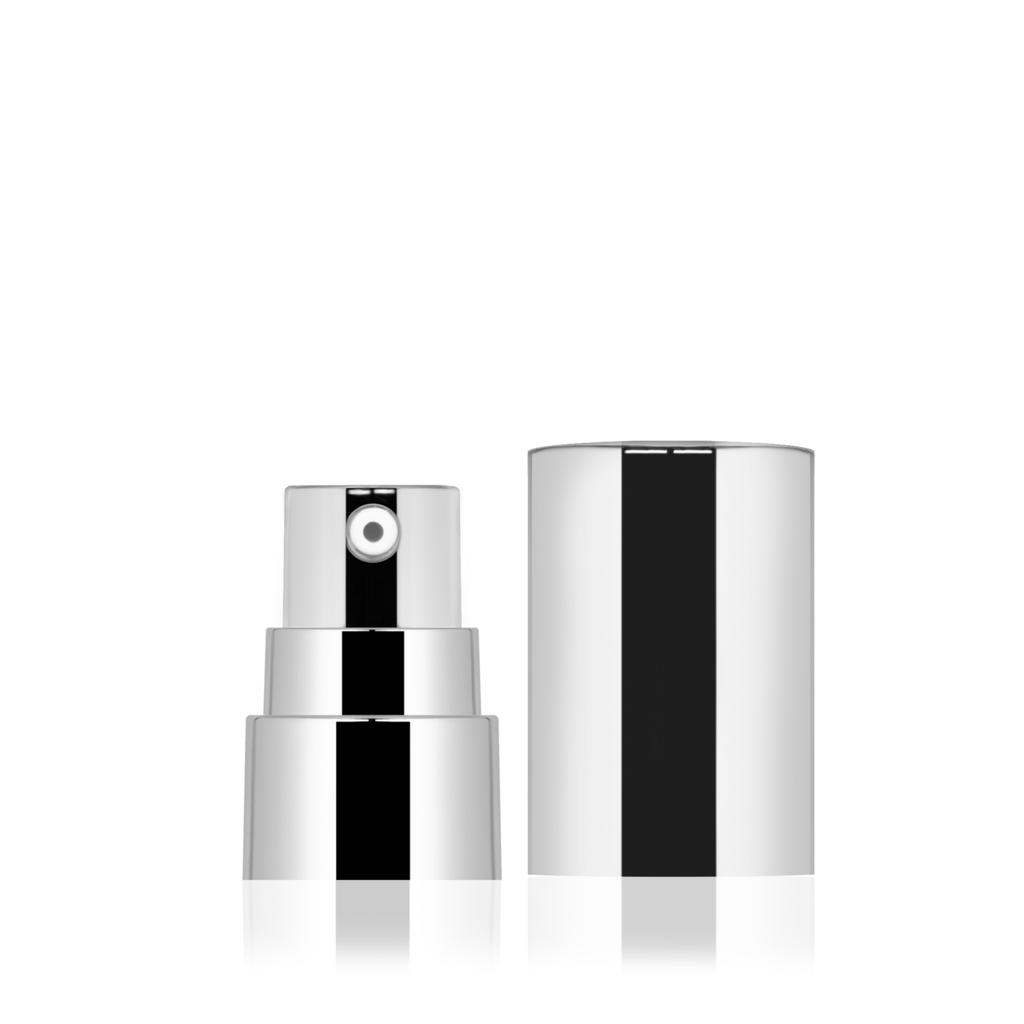 CREAM PUMP 30 URBAN LUXURY Cream pump in aluminium. Matchable with a wide range of Premi collection bottles and jars.