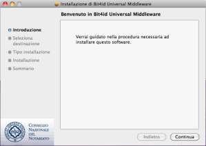 Per MAC OS X Dopo aver scaricato il