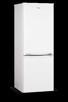 89,90 FRIGO COMBI CANDY CMFM 5142W Capacità netta frigorifero: