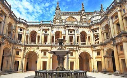 Continuazione verso Tomar dove si visiterà il Convento di Cristo, fondato dai Cavalieri Templari e considerato patrimonio dell umanità.