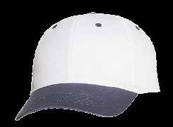 100% cotton cap with grey reflective piping. Curved peak. Back closure A velcro. 5 panel cap. SIZE: one size 58. COLOURS: white, black, navy, red, orange, yellow, green. cod.