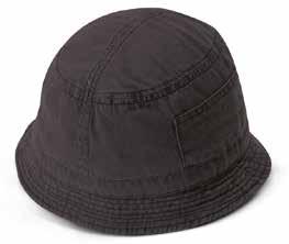 COLOURS: olive, beige, navy, black. cod. 10144000 Caschetto 100% cotone slavato. TAGLIE: 55/2, 57/5, 59/5. COLORI: nero. 100% washed cotton bucket hat.
