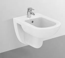 11 DOL SANITARI GEMMA 2 DESCRIZIONE 0014354 Bidet sospeso monoforo con erogazione dell acqua dal rubinetto.