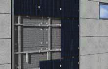 Profilo verticale VP 50 Il montante verticale efficiente in 50 x 50 mm per facciate di rivestimento fotovoltaiche Sottostruttura montanti e traversi Dettaglio: collegamento al montante VP 50 VERSIONI