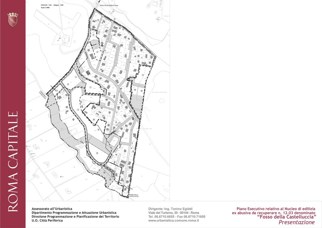 Caratteri e finalità del piano Il piano esecutivo prevede aree fondiarie distinte in zone di conservazione, completamento e nuova edificazione abitativa e non abitativa, zone di completamento e nuova