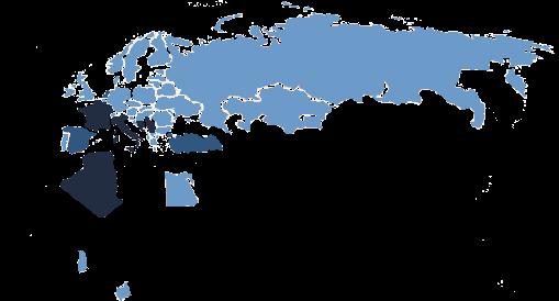 Scheda informativa: internazionalizzazione IMPES Service ha il potenziale per lavorare anche nei più remoti angoli del pianeta, tuttavia è focalizzata principalmente su Europa, Russia, Kazakhstan e