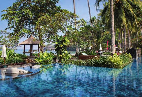 Lima Satu Resort **** 18 Questo magnifico resort assicura un soggiorno ideale per i viaggi di nozze, sia per la cornice naturale, è di fronte ad una meravigliosa insenatura, la spiaggia di Pandanan,