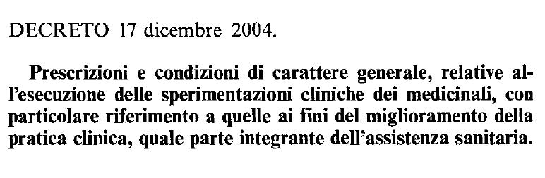 La normativa per gli studi no profit in Italia GAZZETTA UFFICIALE