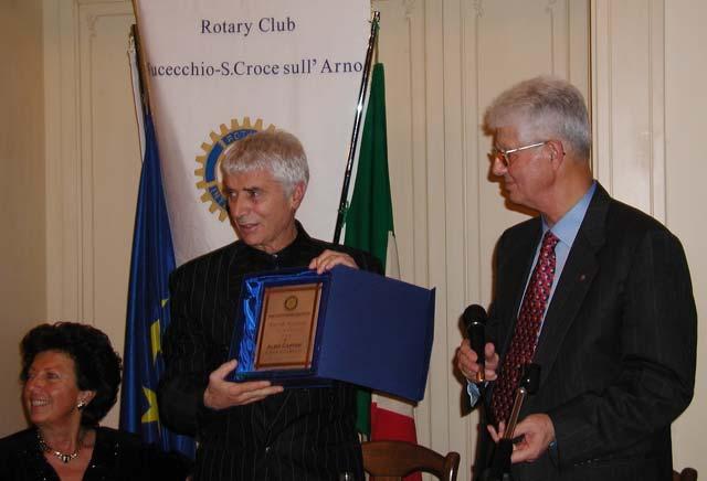 Venerdì 25 Novembre 2005 Il Premio alla Professionalità, concepito per conferire un riconoscimento a personaggi del nostro comprensorio che si siano distinti nella loro attività, portando, come si