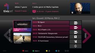Con il nuovo servizio guarda e trova i tuoi programmi preferiti di ieri, oggi e domani.