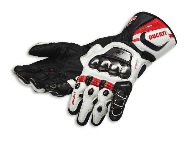 Guanti in pelle / Leather gloves 98103071 XS S M L XL XXL 7 7½-8 8½ 9 9½ 10 2 3 4 5 6 7 performance wear performance wear Ducati Corse C2 Limited Availability leather leather fabric fabric helmets
