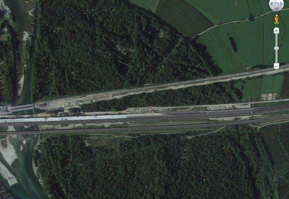 Autostrada A4 vecchio sedime in dismissione