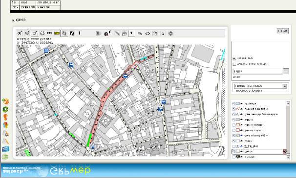 RICERCA STRADE - PER NOME Selezionare la ricerca dall elenco presente Inserire toponimo nel relativo campo. Cliccare il pulsante Cerca.