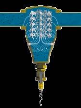 termosifoni Dispositivo automatico di intercettazione integrato Struttura piccola e compatta Autosigillante (DN15) TacoVent Vent Valvola di sfiato per termosifoni DN 15 G ½" SEPARATORE DI