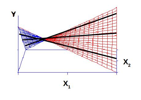 Simple slope analysis E rappresentarle in due dimensioni