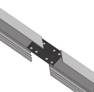 COPERTURE INFERIORI I moduli base del sistema Bridge possono essere richiusi nella parte inferiore tramite una copertura in