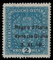 800) 550 99 44 Giorgio II, n 40, eccezionale foglio cpl di 25 cp or con sovr.