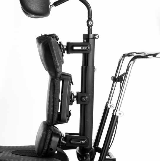 POSTURA, FUNZIONALITA E COMFORT ALLINEAMENTO DEL TRONCO E DEL CAPO Il sistema di seduta posturale Kit Seat, grazie alle superfici di lavoro orientabili e regolabili nello spazio, fornisce un